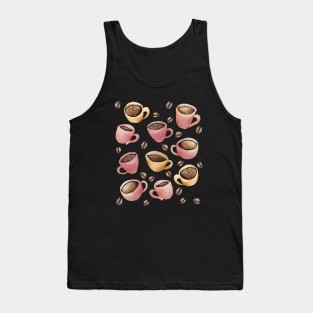 Coffee Artistic Barista Tank Top